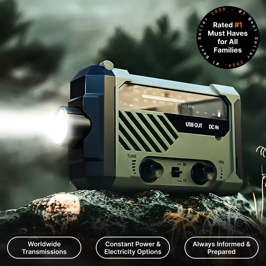 GuardianPro® All-in-one Emergency Survival Radio Hub